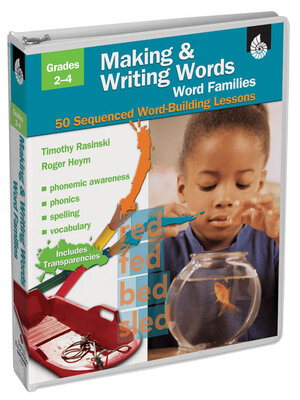 cover image of Making & Writing Words: Word Families